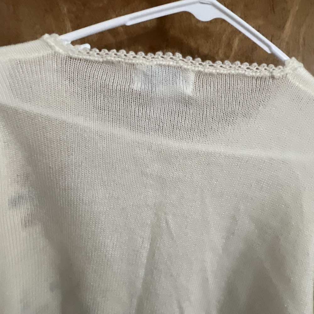 VTG Fully Fashioned Hand Loomed Wool Extra Large XL Womens Sweater‎ Holiday Ugly - Picture 9 of 9
